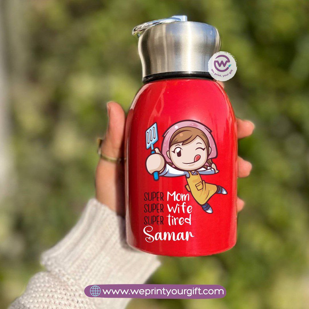 Mini Thermal Coffee Mug – 300ml | 304 Stainless Steel | Mother’s Day Designs