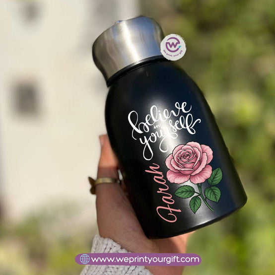 Mini Thermal Coffee Mug – 300ml | 304 Stainless Steel | Motivational Digital Art Designs