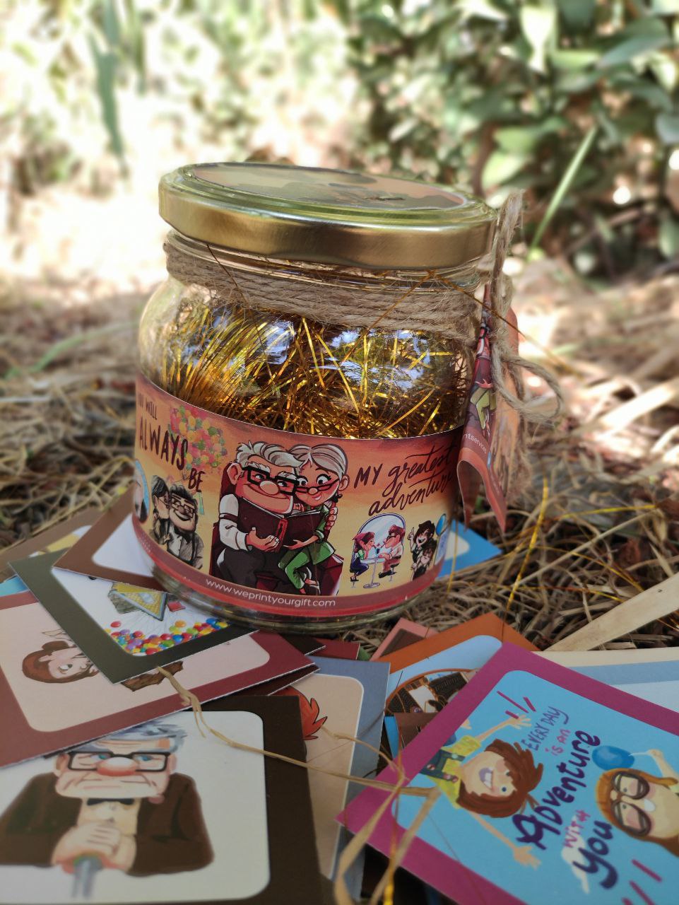 UP Cartoon  Jar