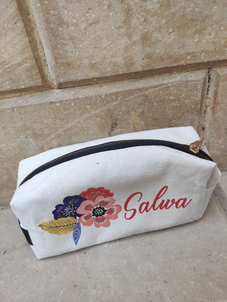 حقيبة مكياج صندوقية - بدون بطانة داخلية - اشترِ 2 واحصل على 1 مجانًا