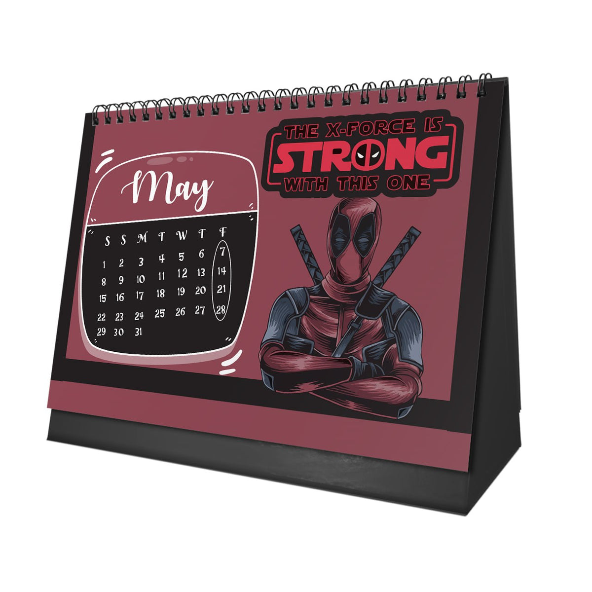 Superhero 2027 Desk Calendar – Comic Legends Throughout the Year