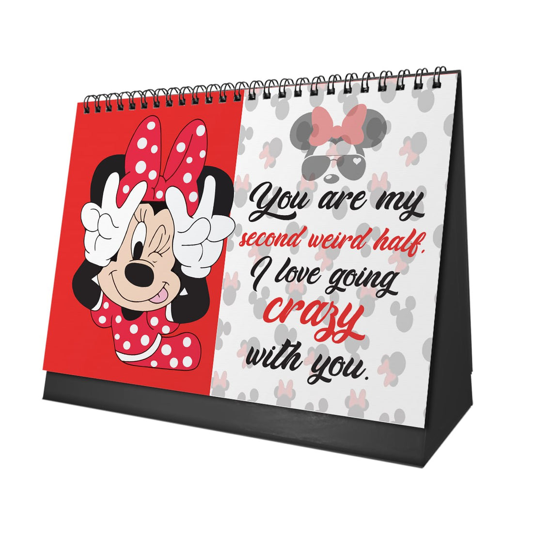Minnie Mouse 2027 Desk Calendar – Bows, Dots & Happy Days