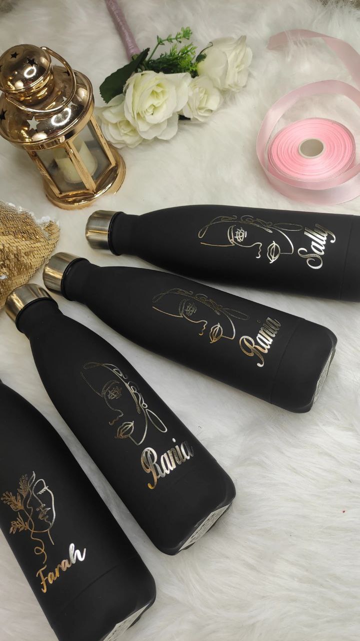 Black Thermal Water Flask- Buy 2 Get 1 Free