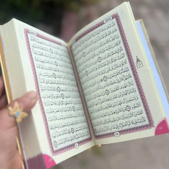 Premium Holy Quran – Decorative Hardcover with Timeless Islamic Art - WE PRINT