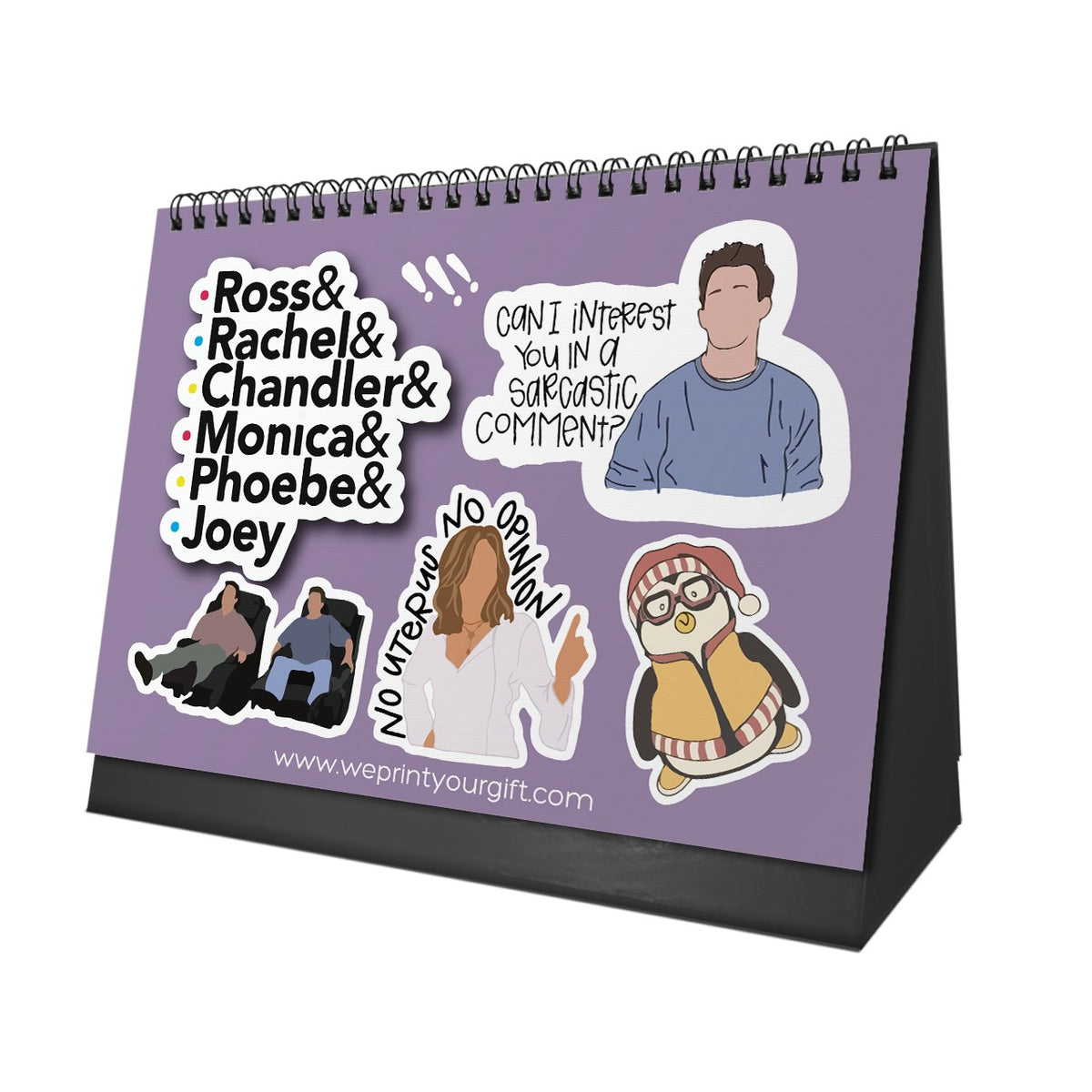 Friends 2027 Desk Calendar – Coffee, Quotes & Favourite Memories
