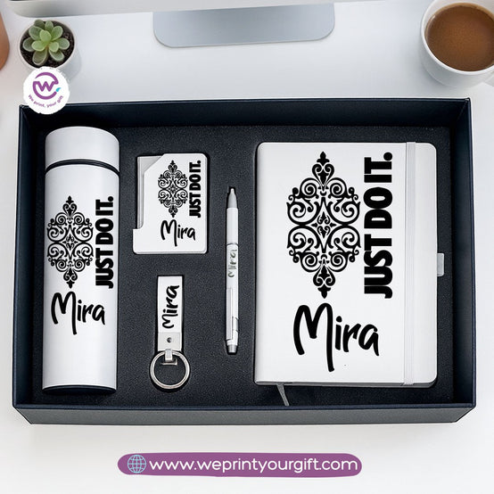Personalized Inspirational Gift Box with Name – 5-Piece Elegant Motivation Set