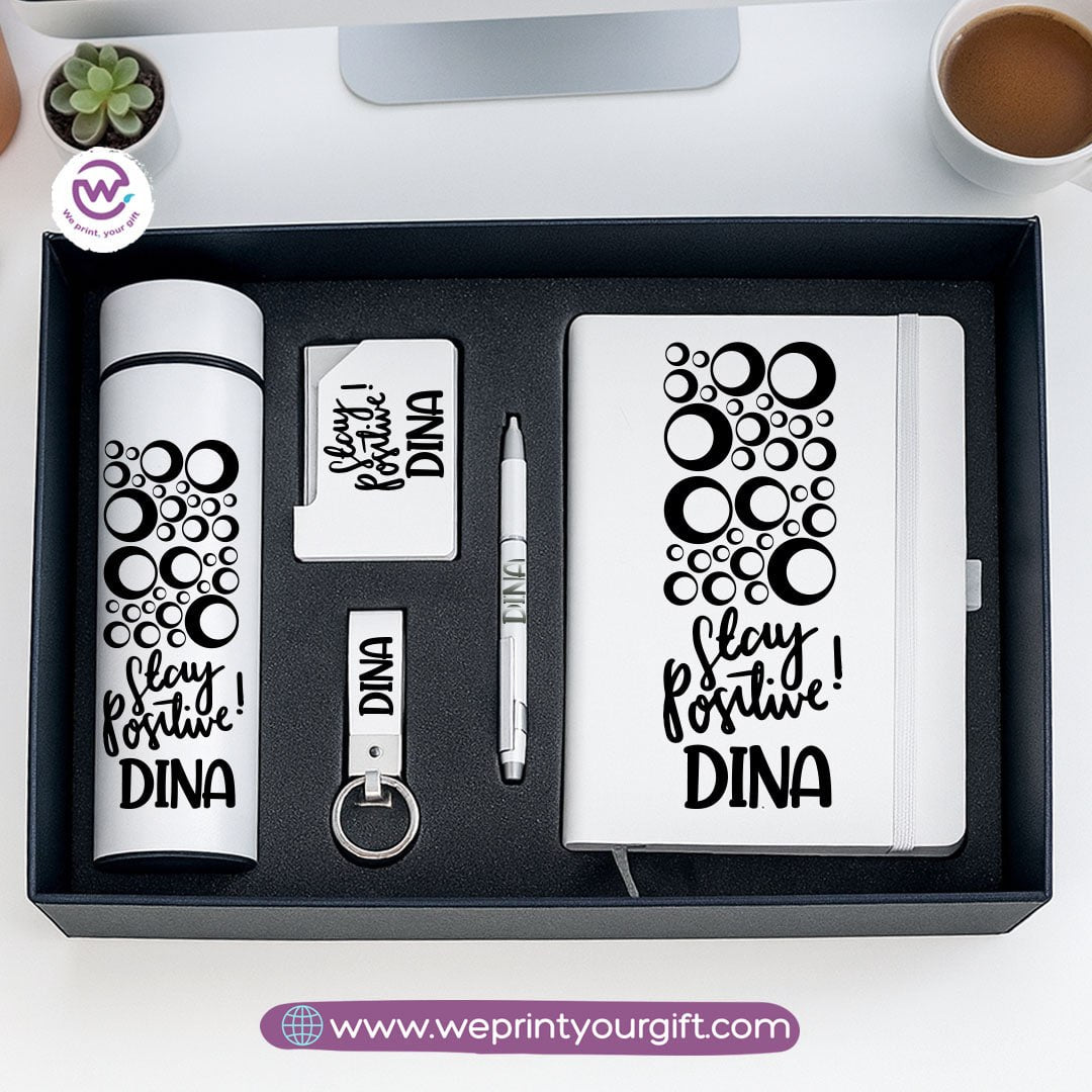 Personalized Inspirational Gift Box with Name – 5-Piece Elegant Motivation Set