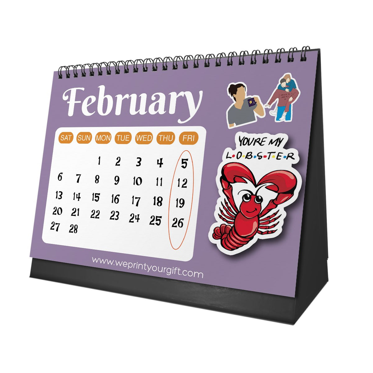 Friends 2027 Desk Calendar – Coffee, Quotes & Favourite Memories