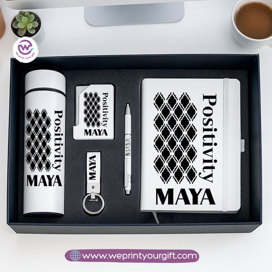 Personalized Inspirational Gift Box with Name – 5-Piece Elegant Motivation Set