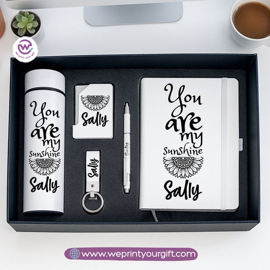 Elegant Personalized Motivation Gift Box with Custom Name – 5-Piece Inspiring Set