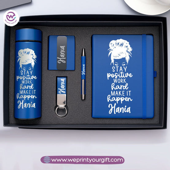 Luxury Personalized Gift Box – 5-Piece Customized Set with Name | We Print Your Gift