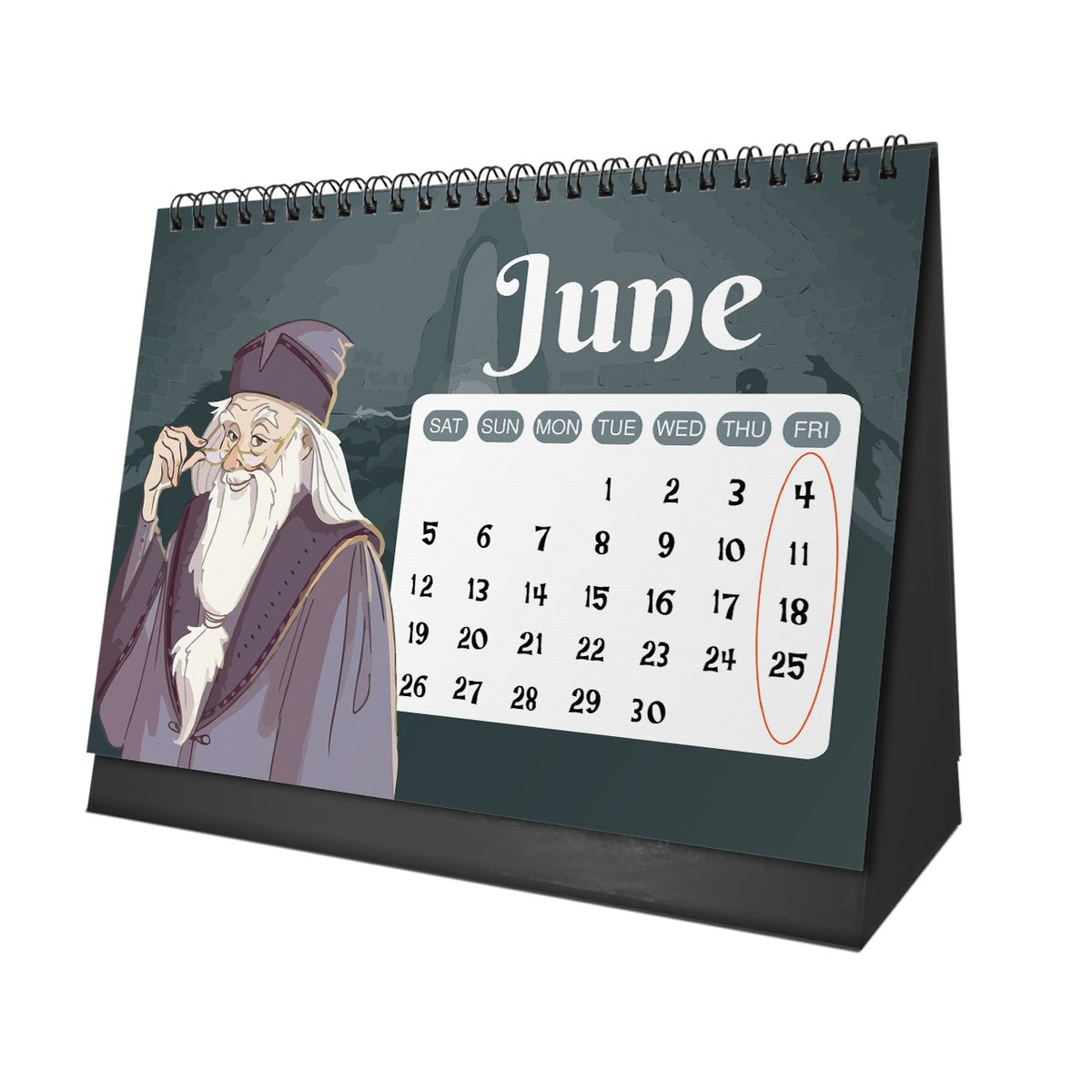 Harry Potter 2027 Desk Calendar – A Year of Wizarding Wonder