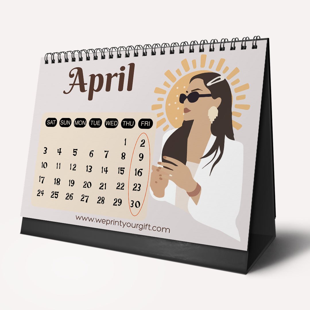 Beautiful as the Moon 2027 Desk Calendar – Celebrate Your Own Beauty
