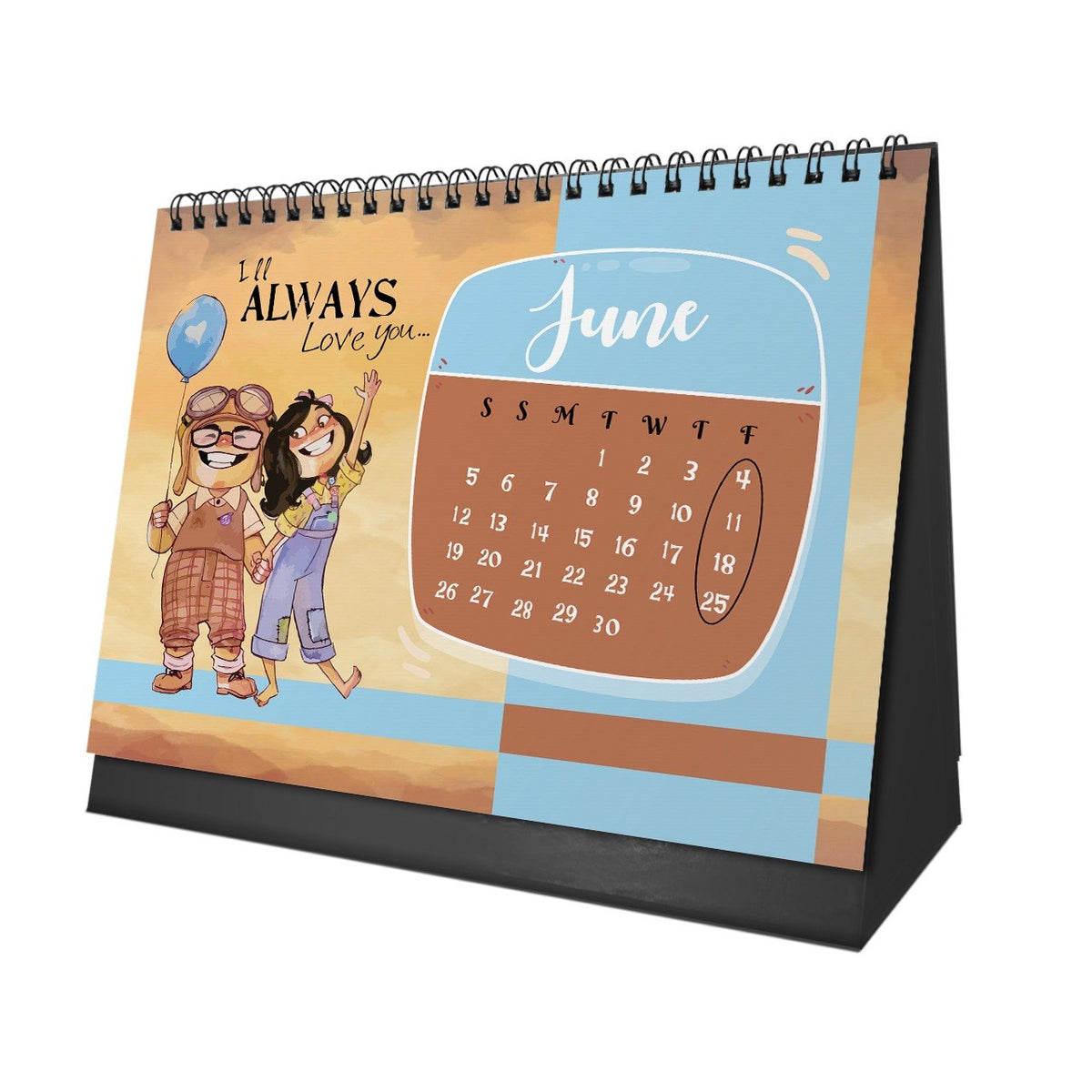 Up 2027 Desk Calendar – Carl & Ellie’s Love and Adventures