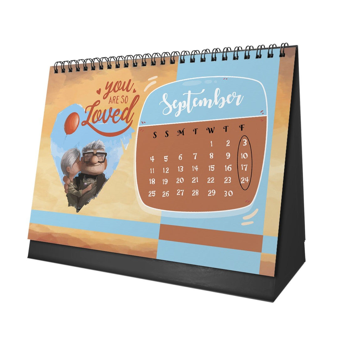 Up 2027 Desk Calendar – Carl & Ellie’s Love and Adventures