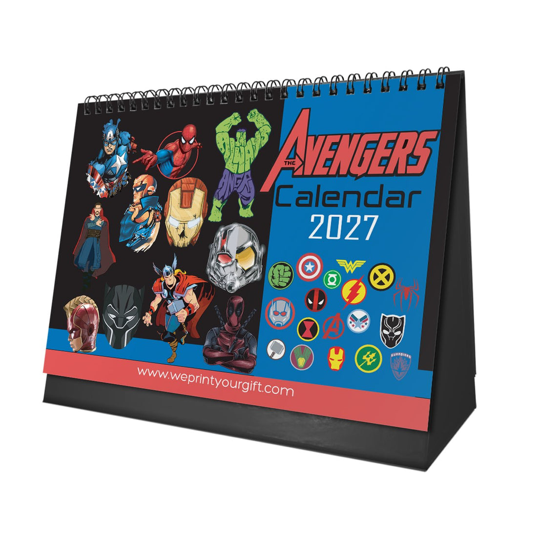 Superhero 2027 Desk Calendar – Comic Legends Throughout the Year