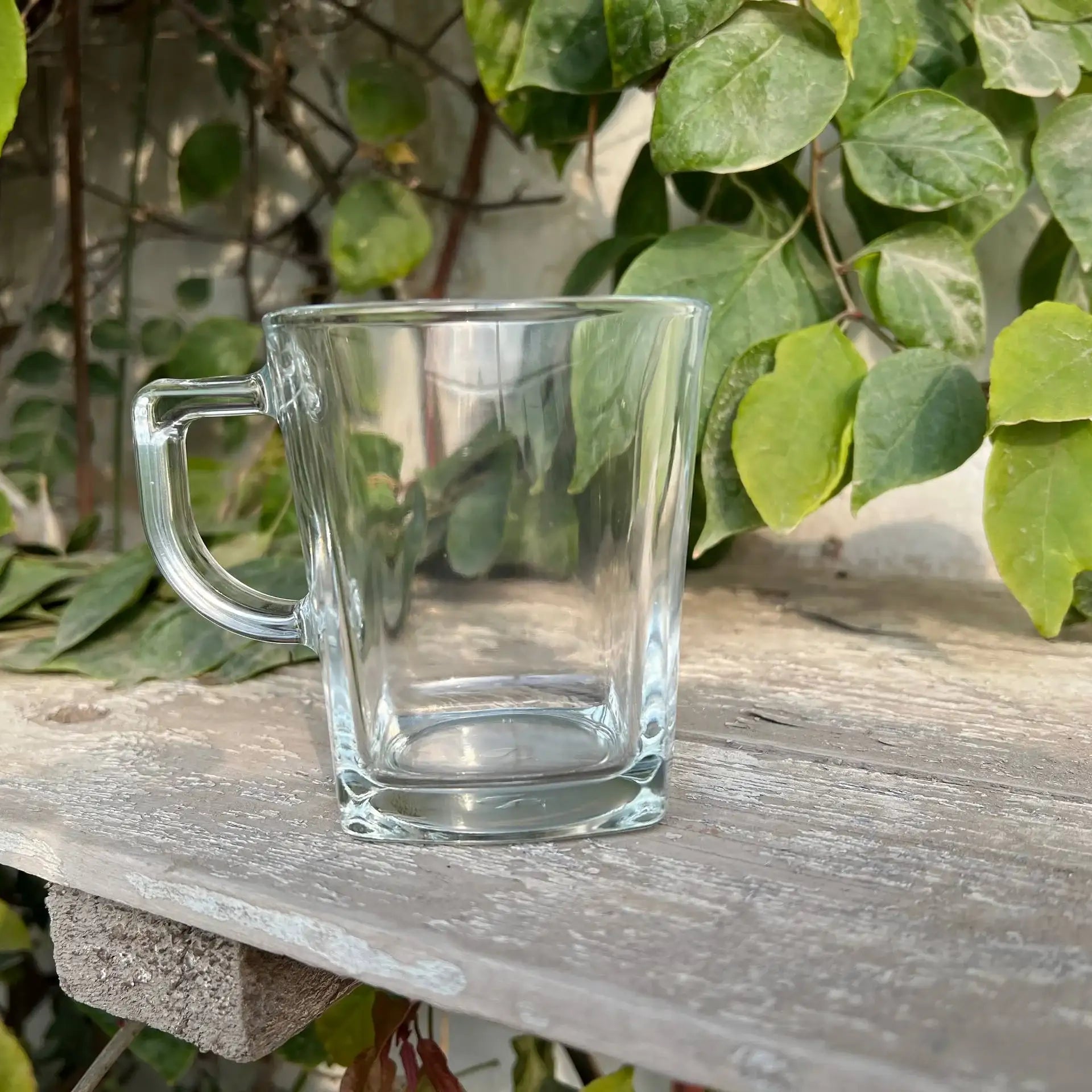Glass Tea Cup – 300 ml | Customization Options - WE PRINT