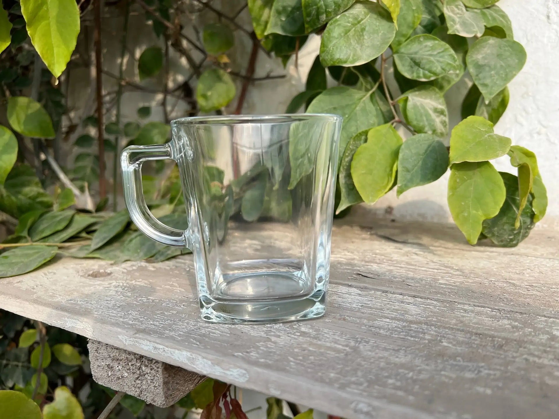 Glass Tea Cup – 300 ml | Customization Options - WE PRINT