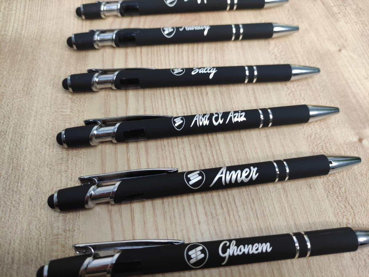 Custom Premium Metal Pen with Stylus Tip- Buy 2 Get 1 Free