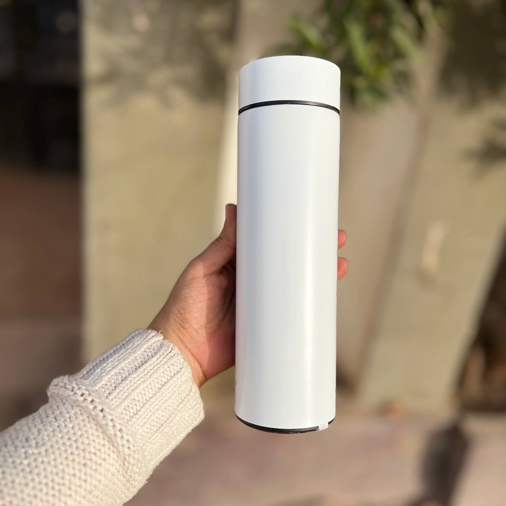 Personalized Digital Stainless Steel Thermos  – 500 ml -Customization Options