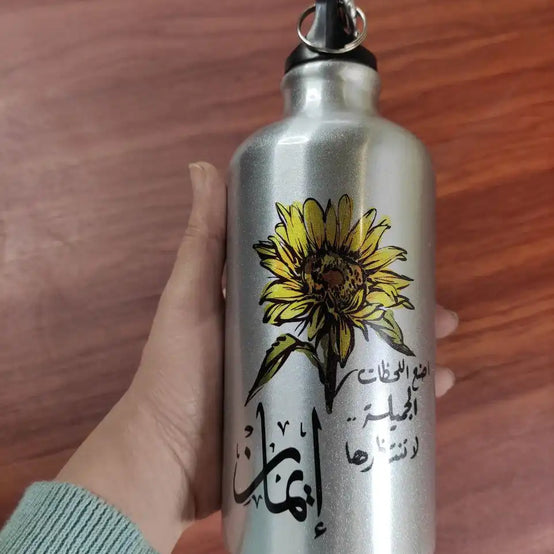 Silver  Aluminum Water Bottle –  Buy 2 Get 1 Free