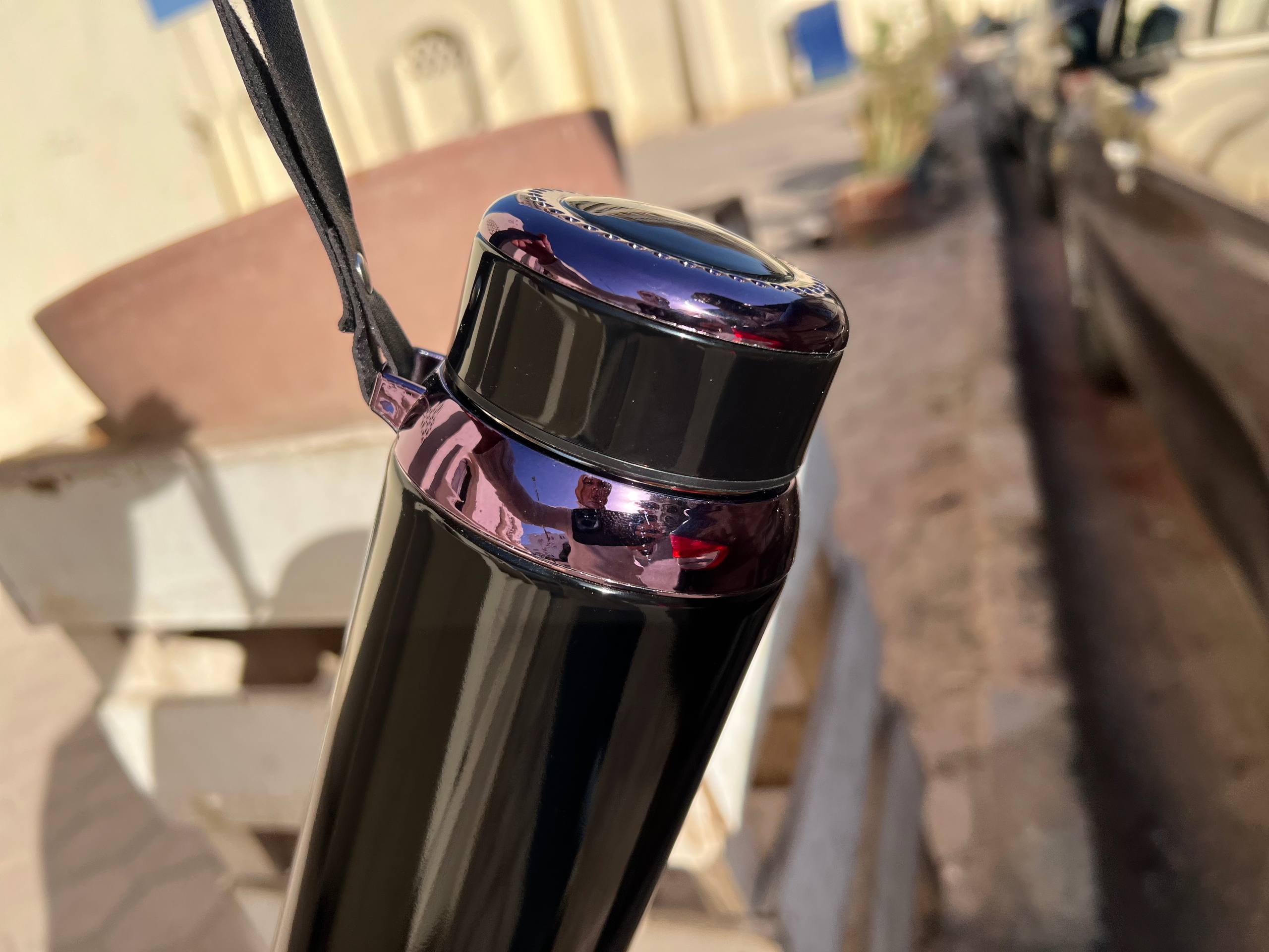 Stainless Steel Thermal Bottle with Strainer – 800 ml - Customization Options
