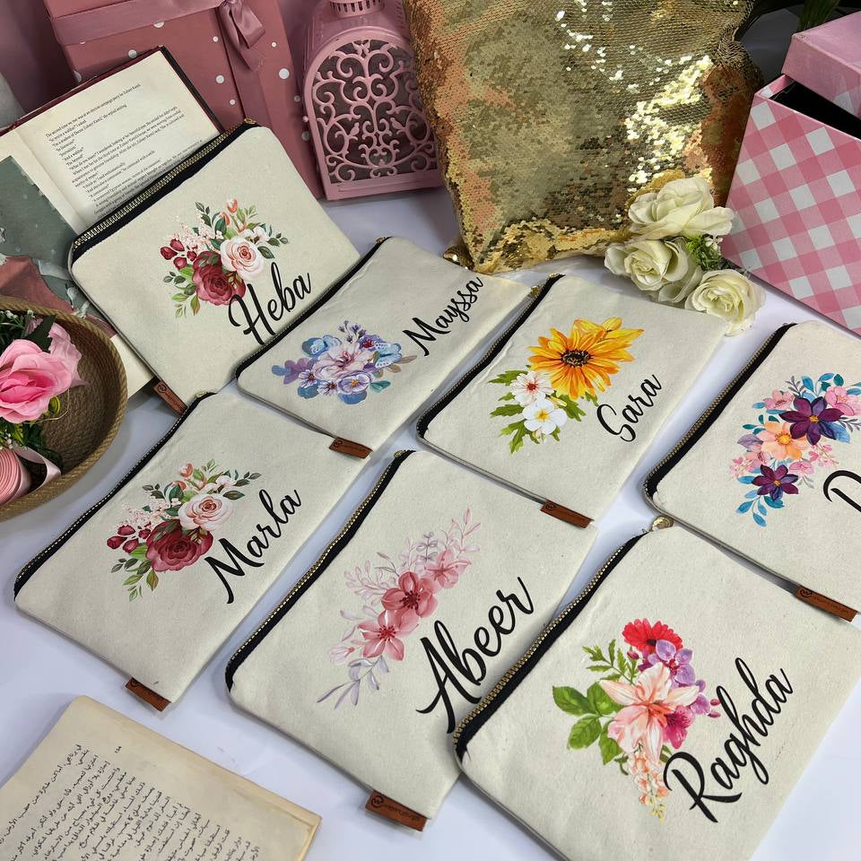 Makeup Bag & Fabric Pouch – Without Inner Lining  - Buy 2 Get 1 Free