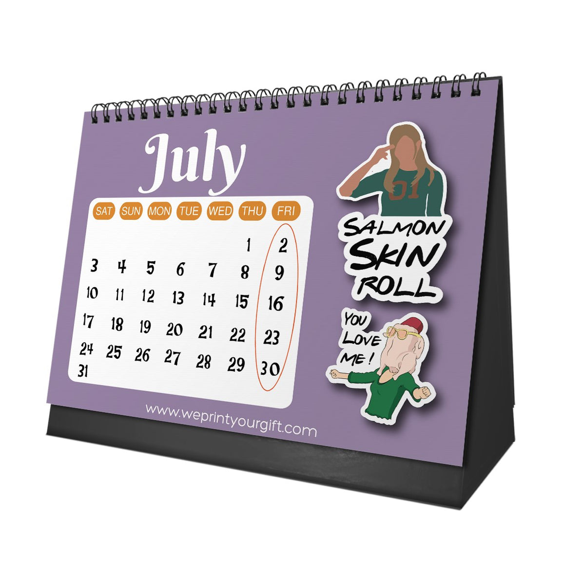 Friends 2027 Desk Calendar – Coffee, Quotes & Favourite Memories