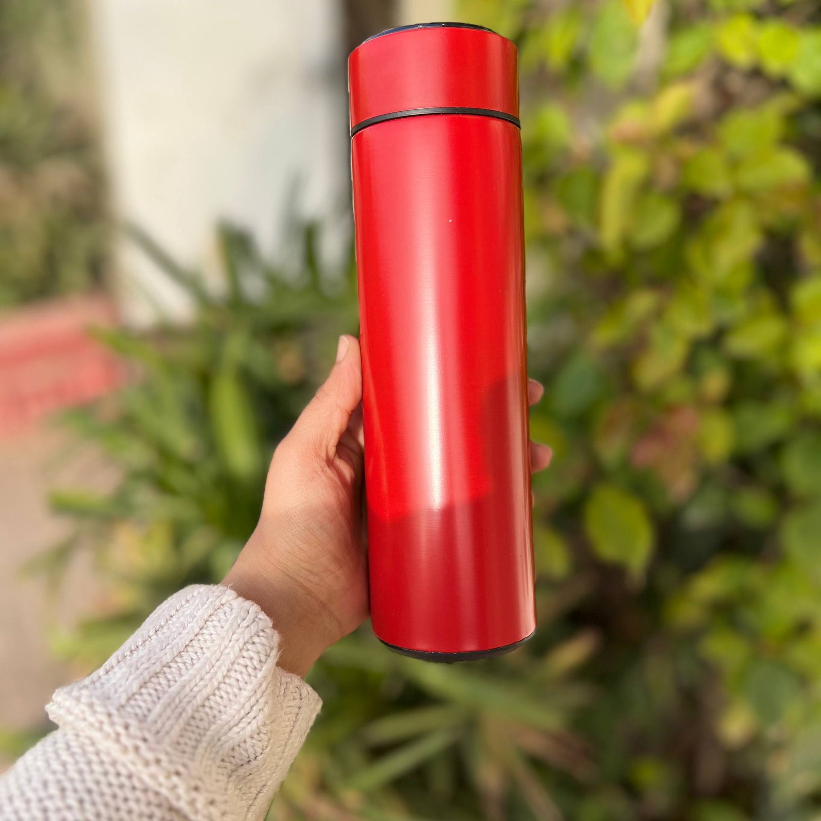 Personalized Digital Stainless Steel Thermos  – 500 ml -Customization Options