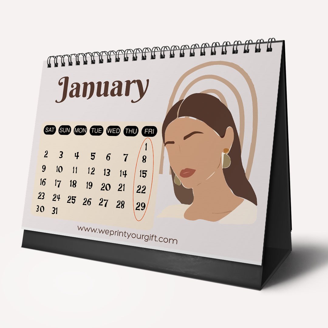 Beautiful as the Moon 2027 Desk Calendar – Celebrate Your Own Beauty