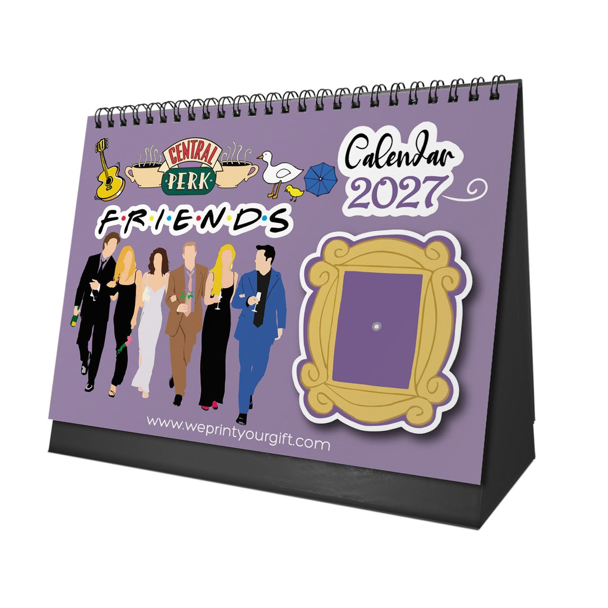Friends 2027 Desk Calendar – Coffee, Quotes & Favourite Memories