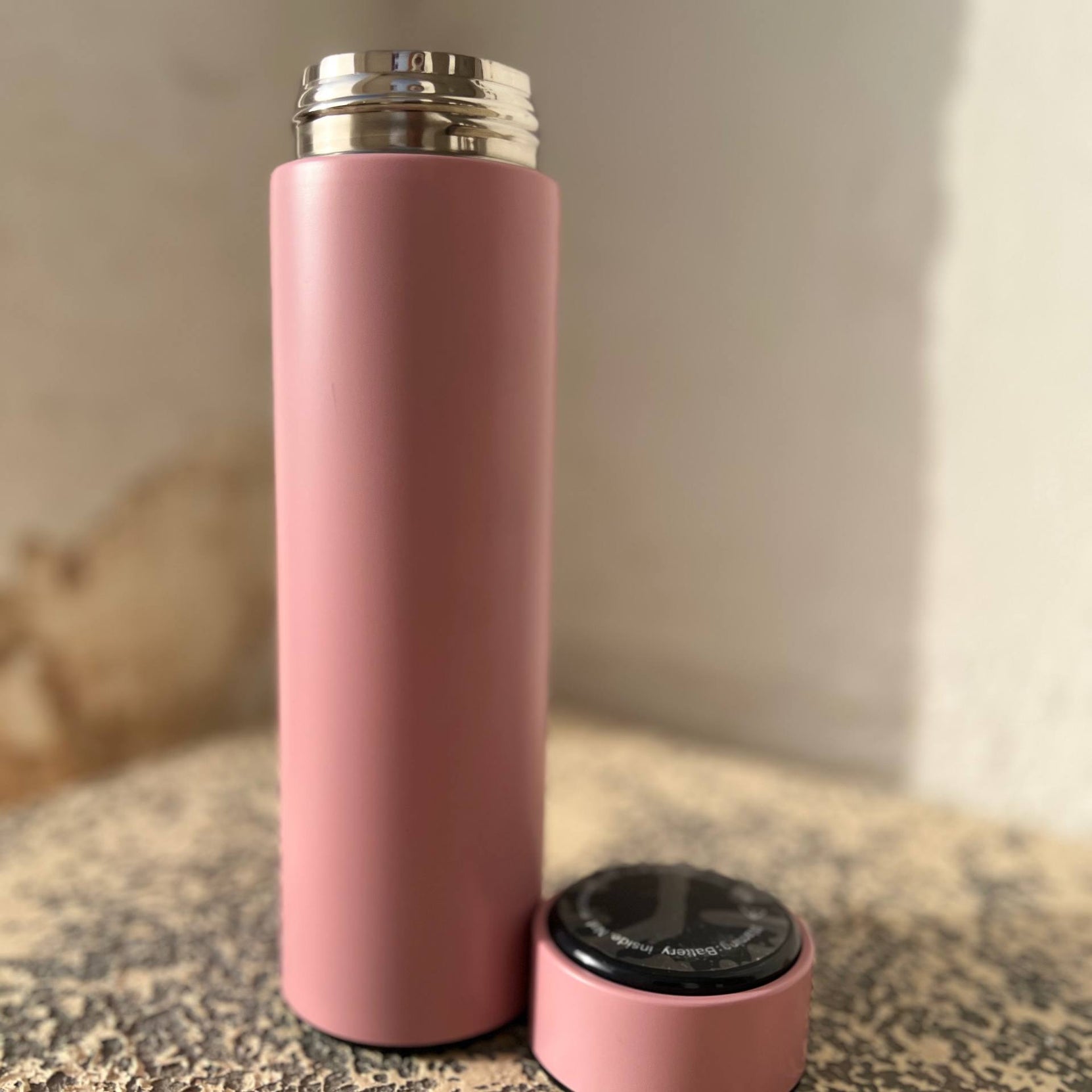 Personalized Digital Stainless Steel Thermos  – 500 ml -Customization Options
