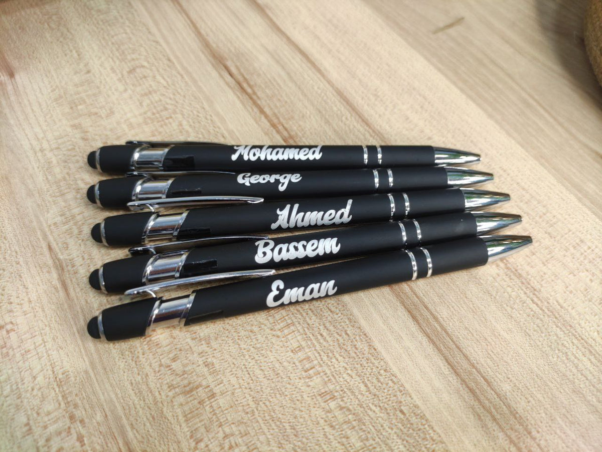 Custom Premium Metal Pen with Stylus Tip- Buy 2 Get 1 Free