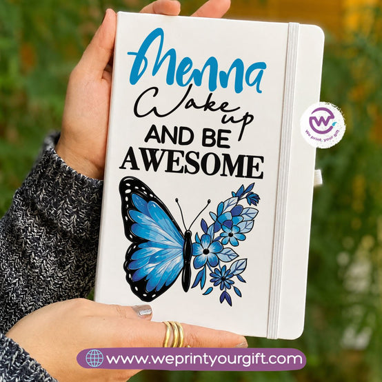 Custom Rubber Hardcover Notebook - A5- Buy 2 Get 1 Free