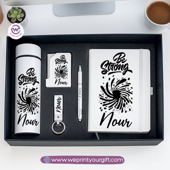 Personalized Inspirational Gift Box with Name – 5-Piece Elegant Motivation Set