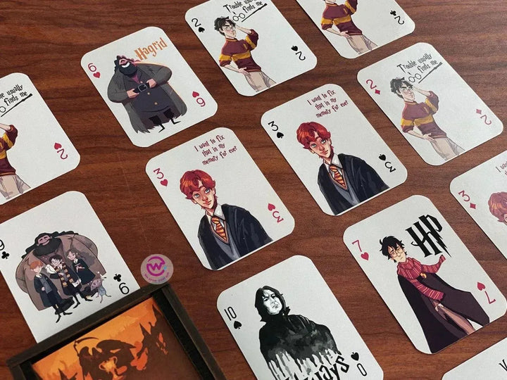 Playing Cards & UNO -Harry Potter - WE PRINT