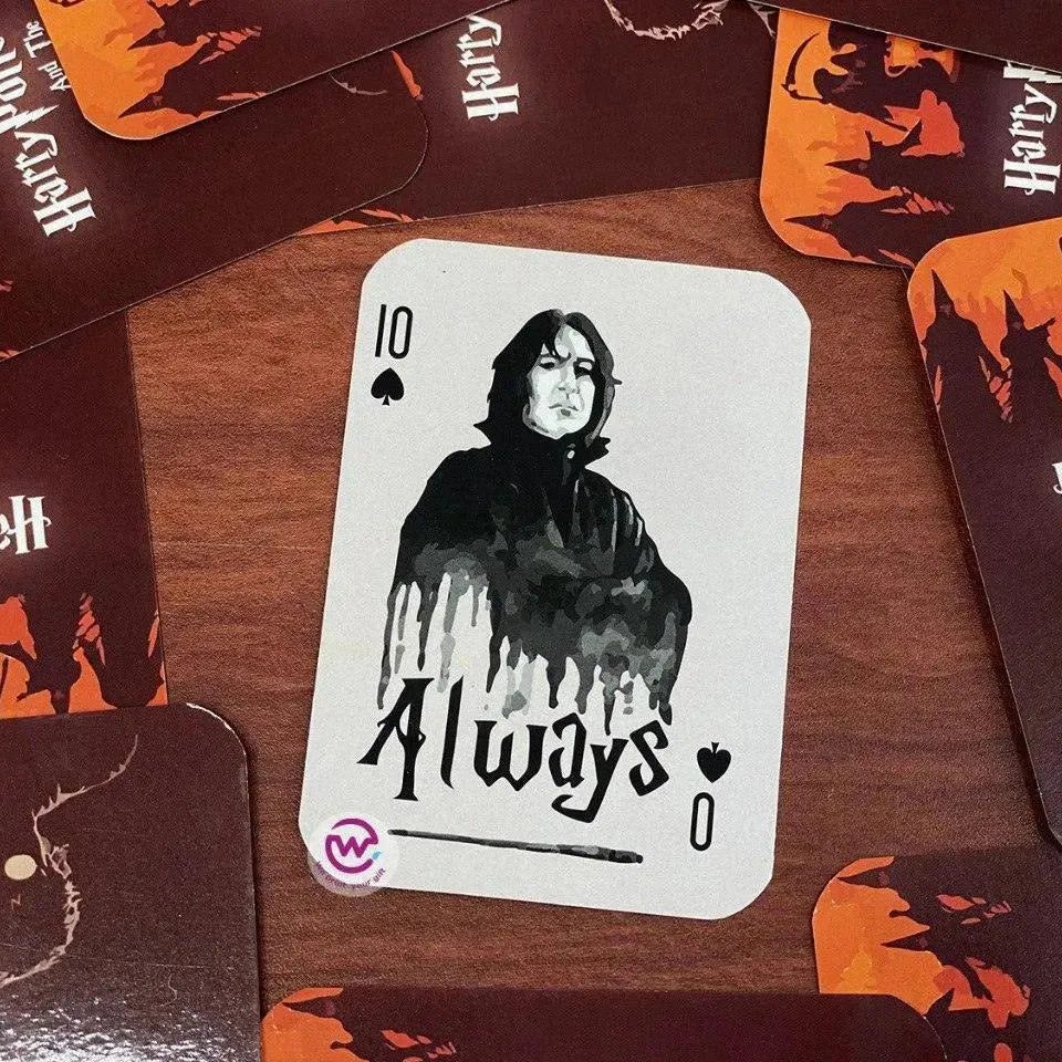 Playing Cards & UNO -Harry Potter - WE PRINT
