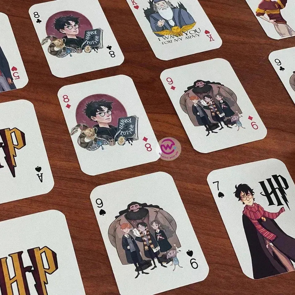 Playing Cards & UNO -Harry Potter - WE PRINT