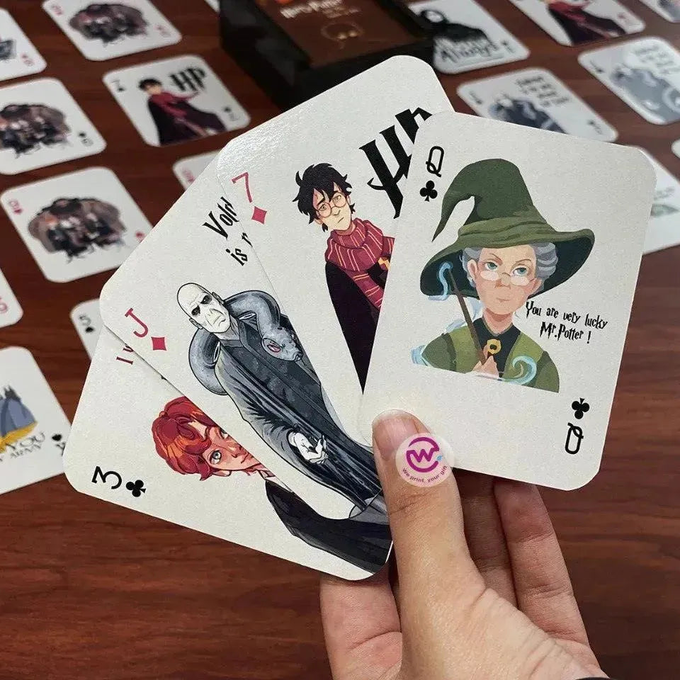 Playing Cards & UNO -Harry Potter - WE PRINT
