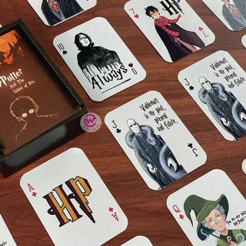 Playing Cards & UNO -Harry Potter - WE PRINT