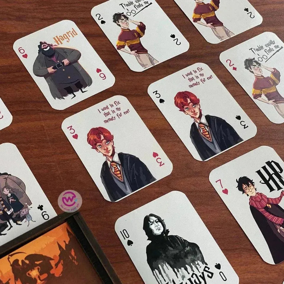 Playing Cards & UNO -Harry Potter - WE PRINT
