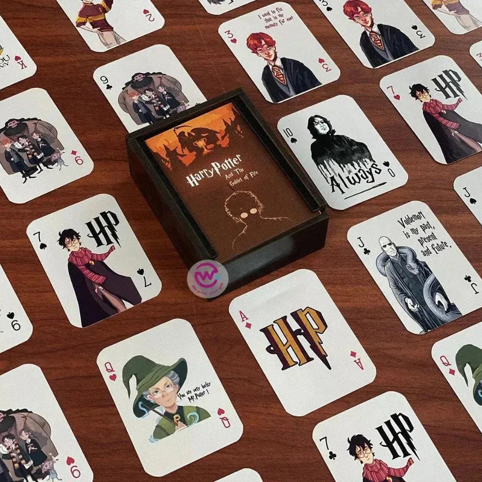 Playing Cards & UNO -Harry Potter - WE PRINT