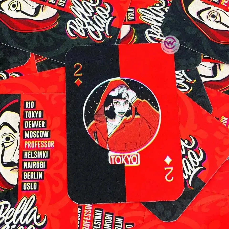 Playing Cards & UNO - La Casa De Papel - WE PRINT