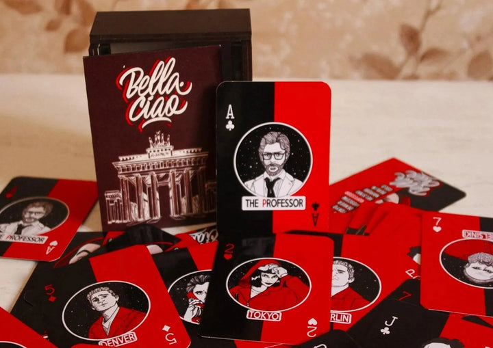 Playing Cards & UNO - La Casa De Papel - WE PRINT