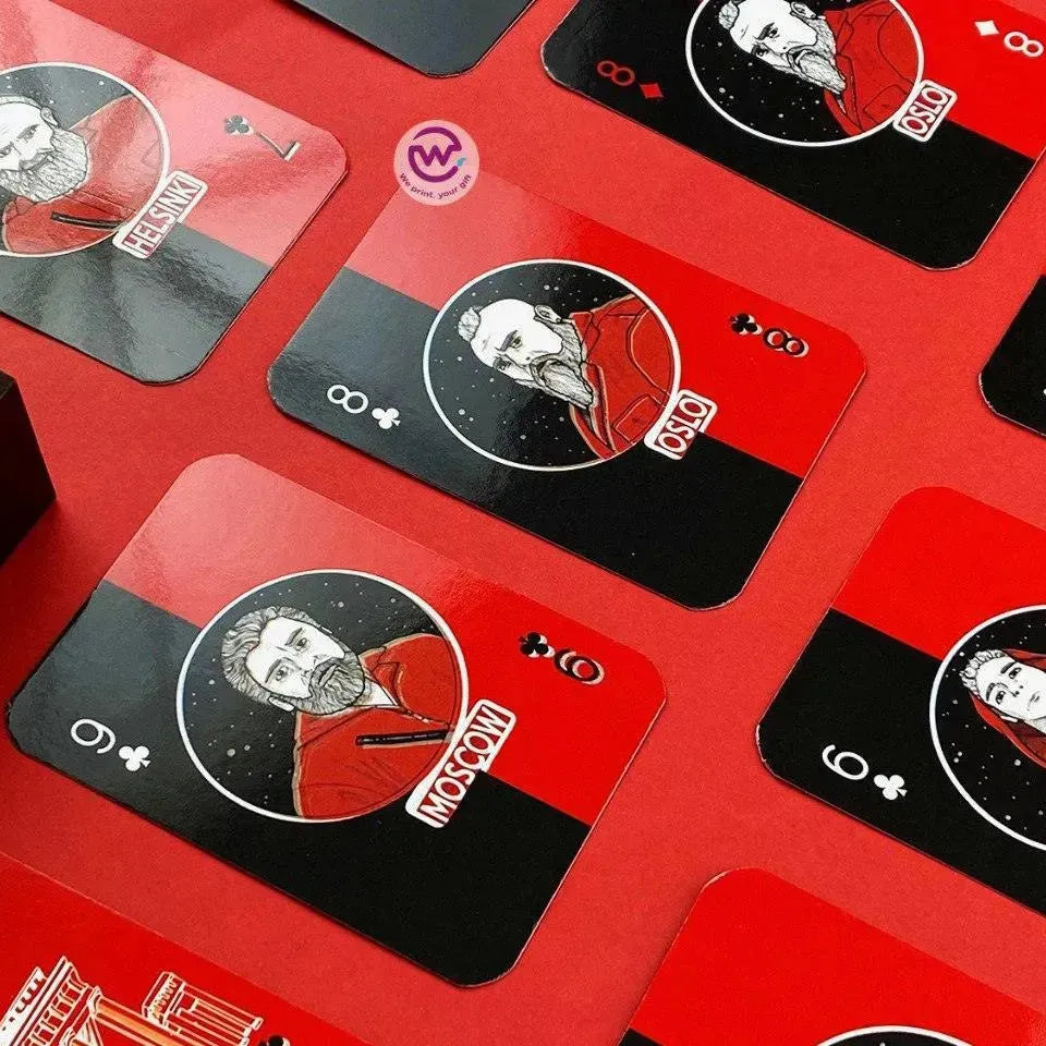 Playing Cards & UNO - La Casa De Papel - WE PRINT
