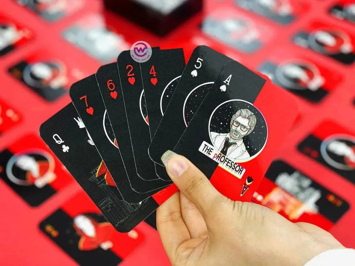 Playing Cards & UNO - La Casa De Papel - WE PRINT