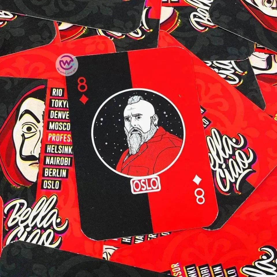 Playing Cards & UNO - La Casa De Papel - WE PRINT