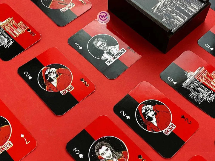 Playing Cards & UNO - La Casa De Papel - WE PRINT