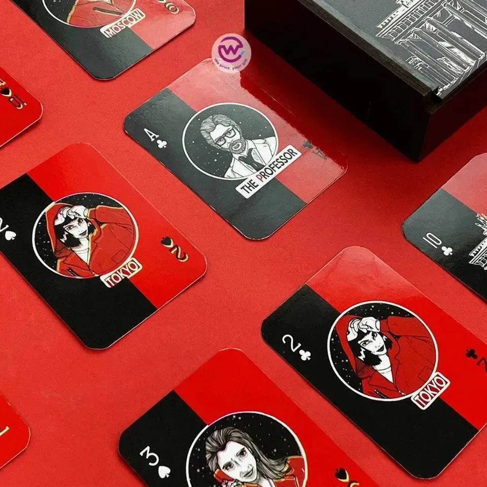 Playing Cards & UNO - La Casa De Papel - WE PRINT