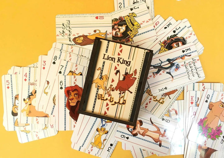 Playing Cards & UNO - Lion King - WE PRINT